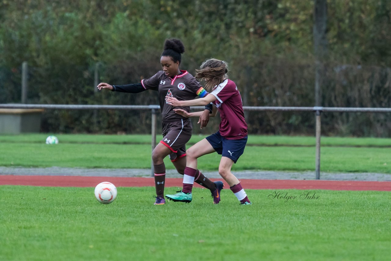 Bild 129 - C-Juniorinnen Halstenbek-Rellingen - St.Pauli : Ergebnis: 0:5